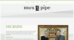 Desktop Screenshot of hornandpipe.de